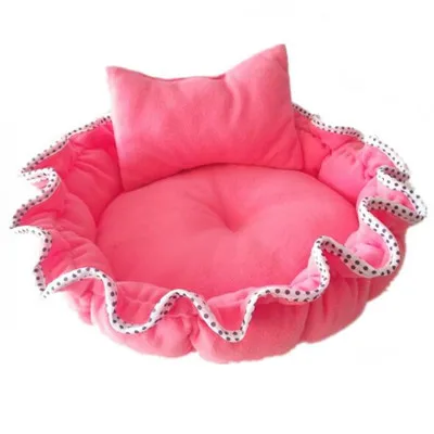 

Pet Products Cotton Dog Bed for Small Blanket Animal Cat Houe Cuhion Round Pumpkin Mat Kennel
