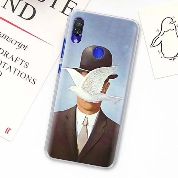 Rene magritte чехол для телефона для Xiaomi Redmi Note 5, 6, 7, 8 Pro 8T S2 GO Redmi 7 7A 8A K20 Pro 6 6A 5 плюс Жесткий Чехол - Цвет: H01