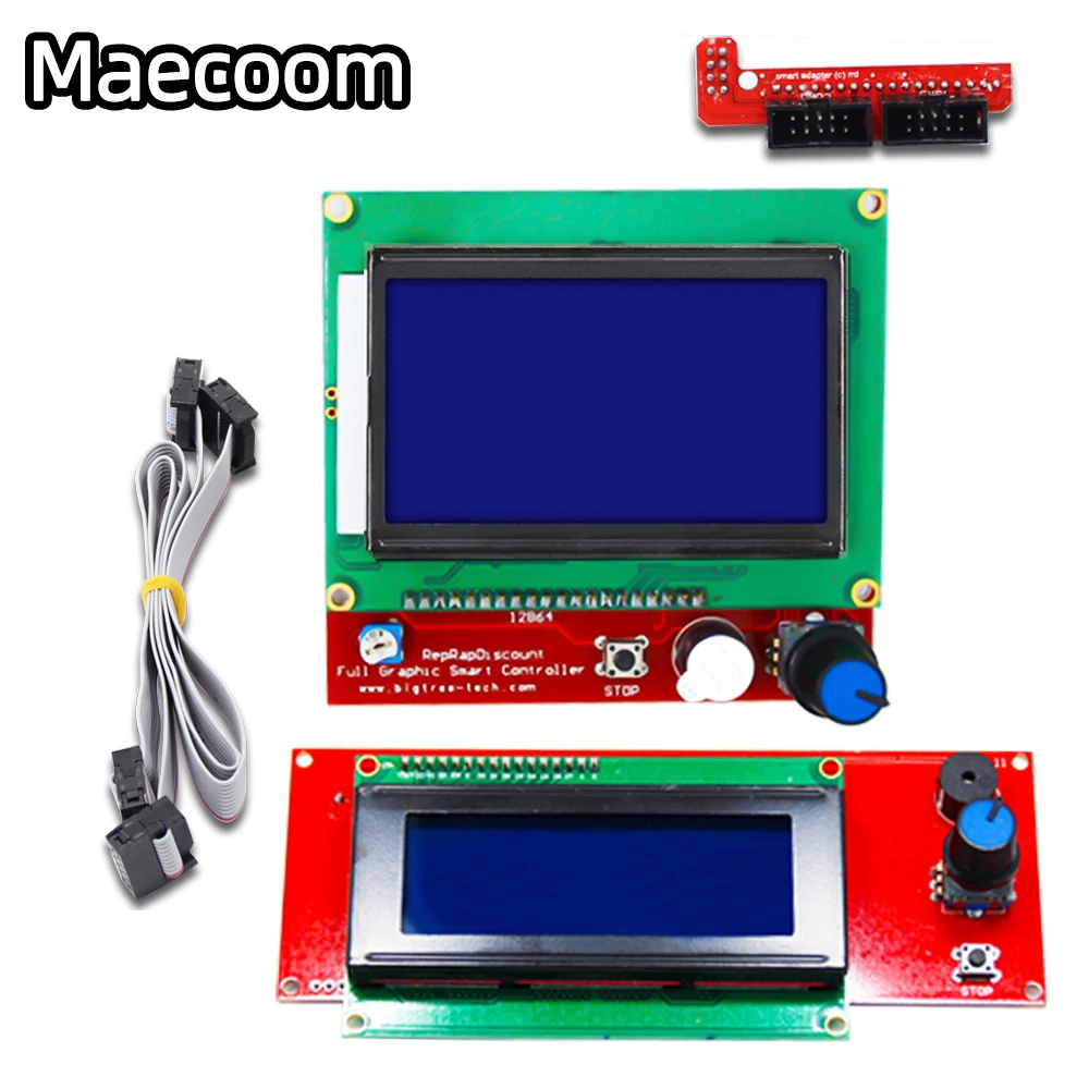 Панель управления LCD 12864 ЖК-дисплей 2004 экран дисплея для 3D принтера печатная плата