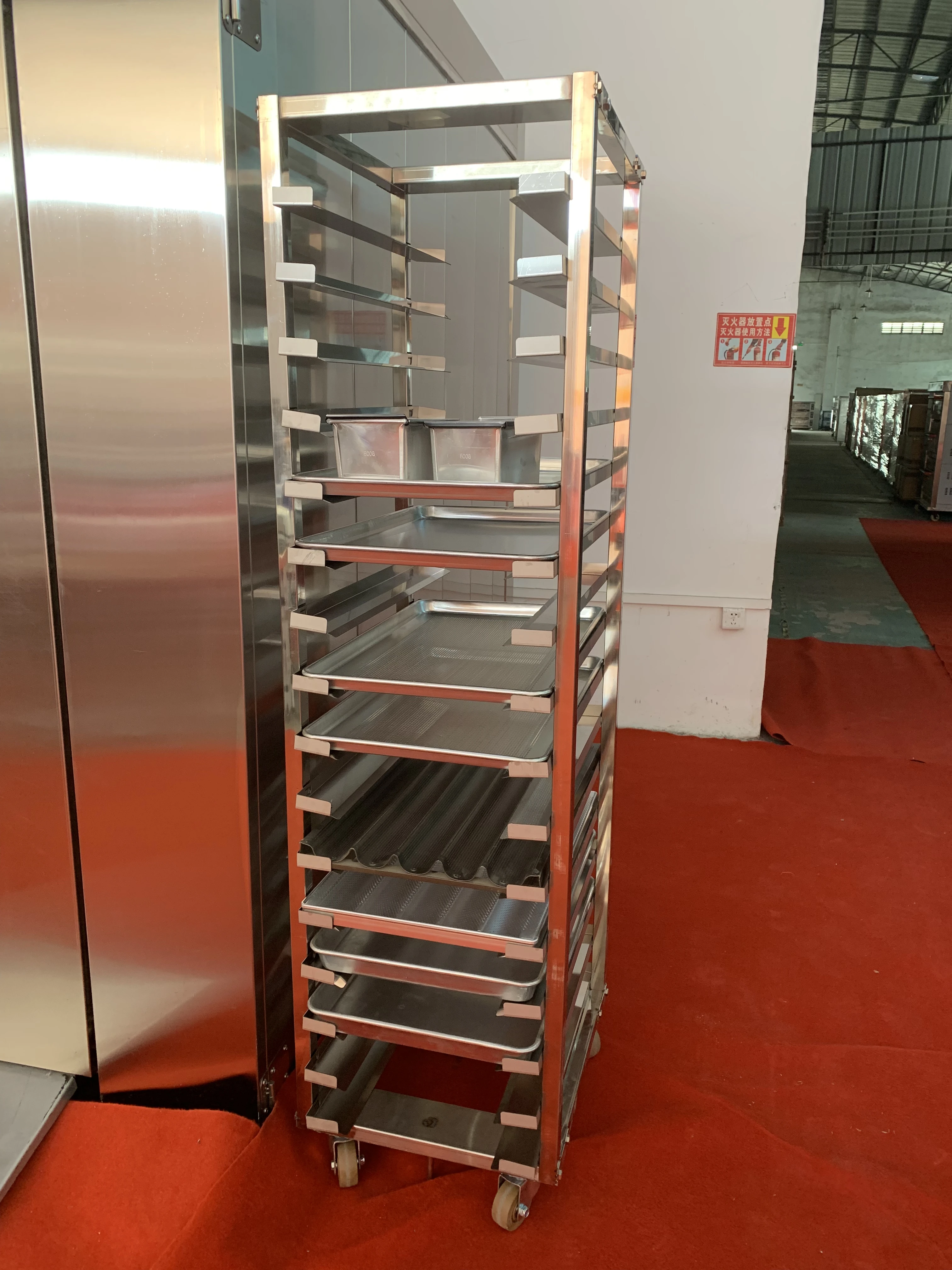 Stainless Steel Bakery Trolleys for Bakeries