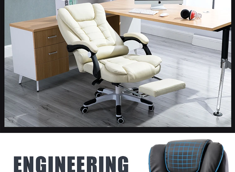 Европейский бытовой работы в офисе может лежать босс массаж подножка Лифт поворотный основной посев подлинной Art стул вы