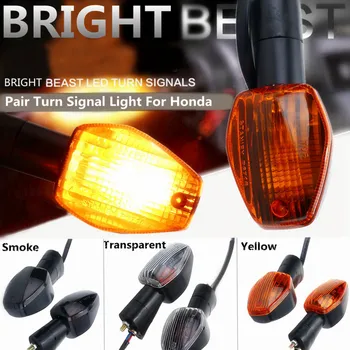 

2/4x Motorcycle Turn Signal Light Indicator For Honda CB400 CB1300 CBR 600 1000 RR F4