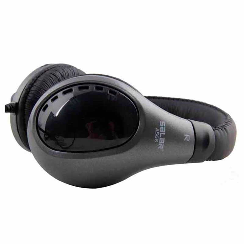 Salar A566 3 5mm Earphone Gaming Headset Headphone with Microphone Mic PC Game Stereo Gaming Headphone for Computer