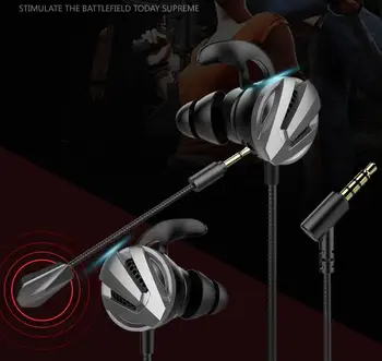 

Game Earphone Notebook Laptop Tablet PC Movie Headset Gaming Earphones With Removable Mic Arm Handle