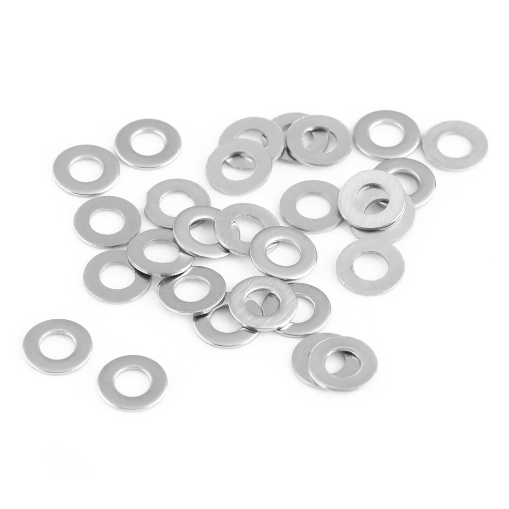 180pcs M3 Hex Socket Flat Button Head Screws And M3/M4 Washers Assortment Kit Washer Plain Washer Gaskets Assortment Kit