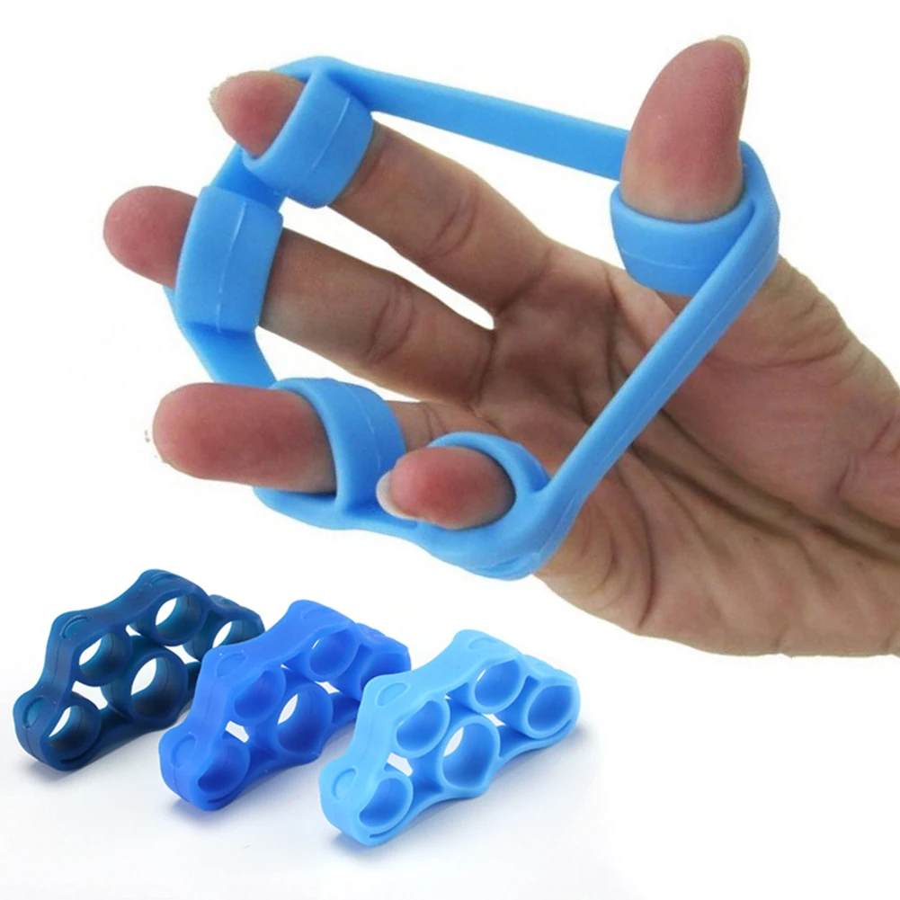 Silicone Fingers Tension Motor Toy Exercise Trainer Pull Ring Refers To Force Palm Training Landmark | Игрушки и хобби