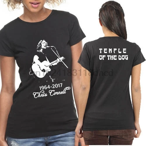 Chris Cornell thream Of The Dog Memories Tee 2 стороны футболка Новая женская футболка|Футболки| |