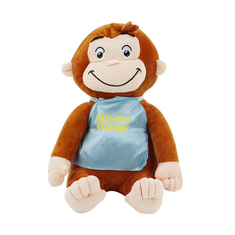 30 см, Забавный Джордж, мягкая плюшевая кукла, обезьяна, плюшевые животные, мягкие игрушки для детей, подарки, 4 стиля - Цвет: 3 30cm bag