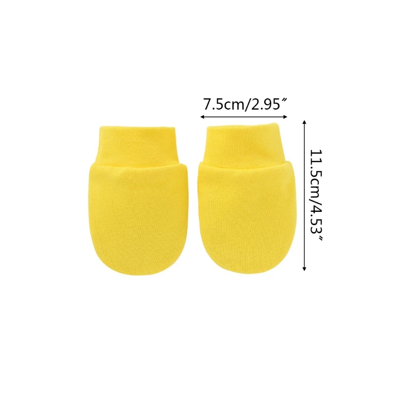 1 Pair Baby Anti Scratching Soft Cotton Gloves Newborn Protection Face Scratch Mittens Infant Handguard Supplies G99C anti scratching gloves baby mittens