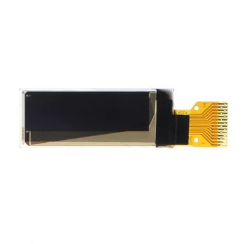 

0.91 Inch 128x32 OLED LCD White Display Module SPI Series SSD1306 For Arduino Drop Ship Support