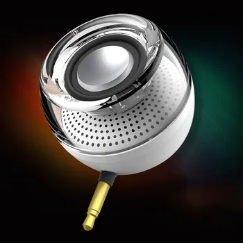 

3.5mm Mini Speaker 3W Subwoofer Computer Amplifier Plug and Play Phone VH99