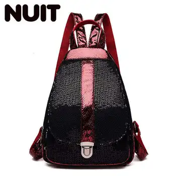 

Fashion Summer Sequin Female Backpack 2020 Designer High Quality Anti-theft Women Travel Backpacks School Bags For Teenage Girls