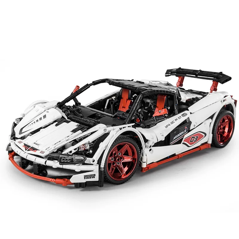

Remote Control Building Blocks Yuxing 13067 Electric APP Icarus Race Car Sports Car Remote Control Car Assembled Splicing Toys