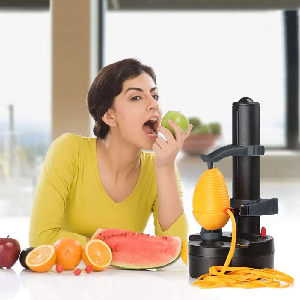 Automatic Electric Potato Fruit Peeling Machine Multifunctional Peeler Tool MYDING