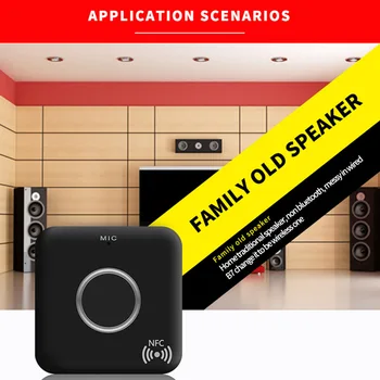 

Car Bluetooth Receiver AUX 3.5mm NFC Bluetooth 4.1 Wireless Bluetooth Audio Receiver Adapter for Speaker Headphone Home Handfre
