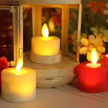 

Realistic and Bright Flickering Bulb Battery Operated Flameless LED Tea Light