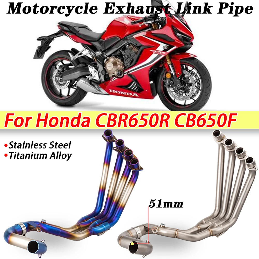 

Слипоны для Honda CBR650R CB650F CB650R 650F Motocycl, полное покрытие выхлопных газов, мотор эвакуации, модифицированный глушитель из титанового сплава