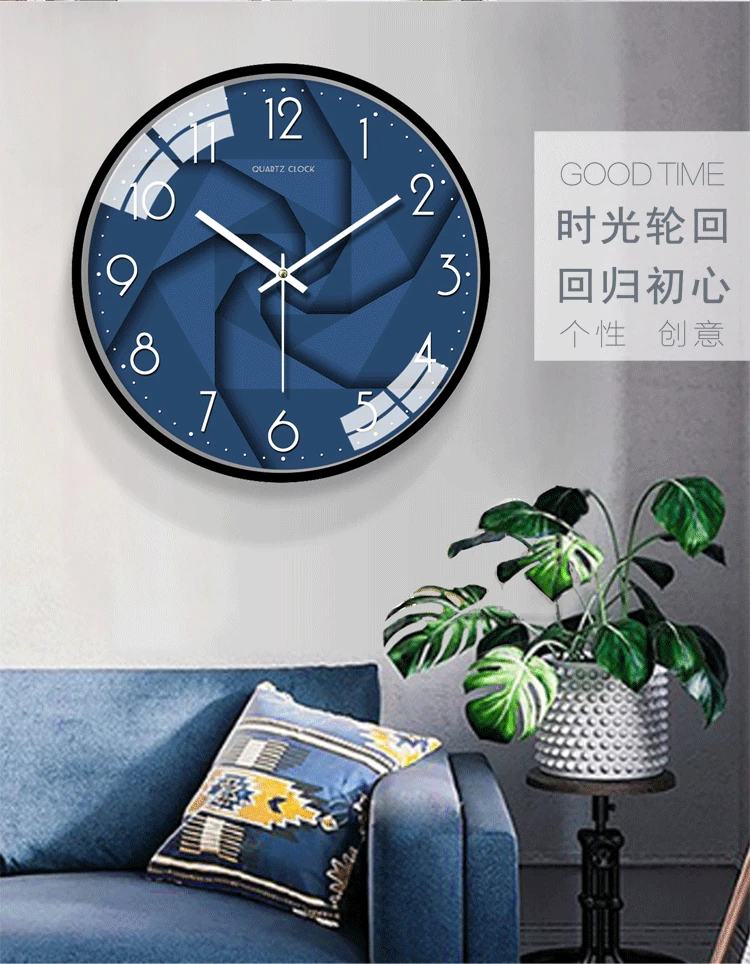 Современные бесшумные настенные часы, металлические часы для гостиной, спальни, настенные часы для домашнего декора, настенные часы, креативные часы Reloj Cocina Pared FZ213