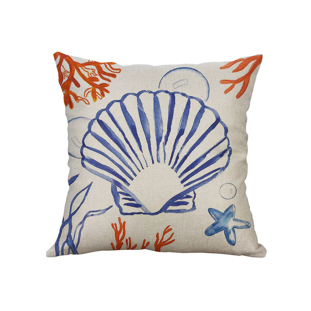 New Fresh Euro Style Home Decor Cushion Cover Flower Throw Pillow for sofa Mediterranean style pillow case Home Decor 4pcs