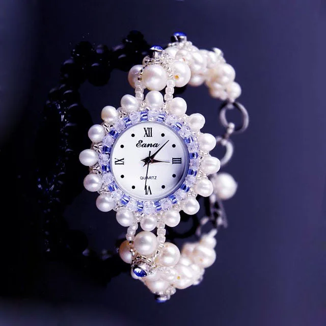 

Natural Freshwater Pearls Bracelet Watch 18 Years New Style Students Watch Supply of Goods Fashion Decoration WOMEN'S Watch