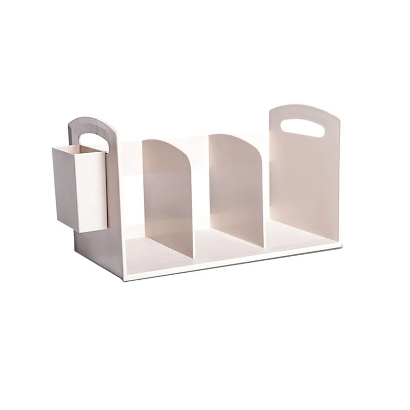 Desktop Office Document Organizer Study Room Dormitory Desk Book Storage Rack #4g08 (8)
