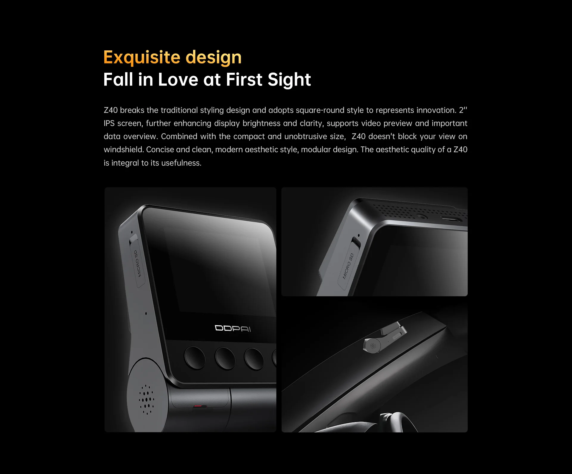 DDPAI Z40 داش كام كاميرا سيارة مزدوجة مسجل سوني IMX335 1944P HD فيديو  لتحديد المواقع تتبع 360 دوران واي فاي DVR 24H وقوف السيارات حامي -  AliExpress, image size:1920x1590