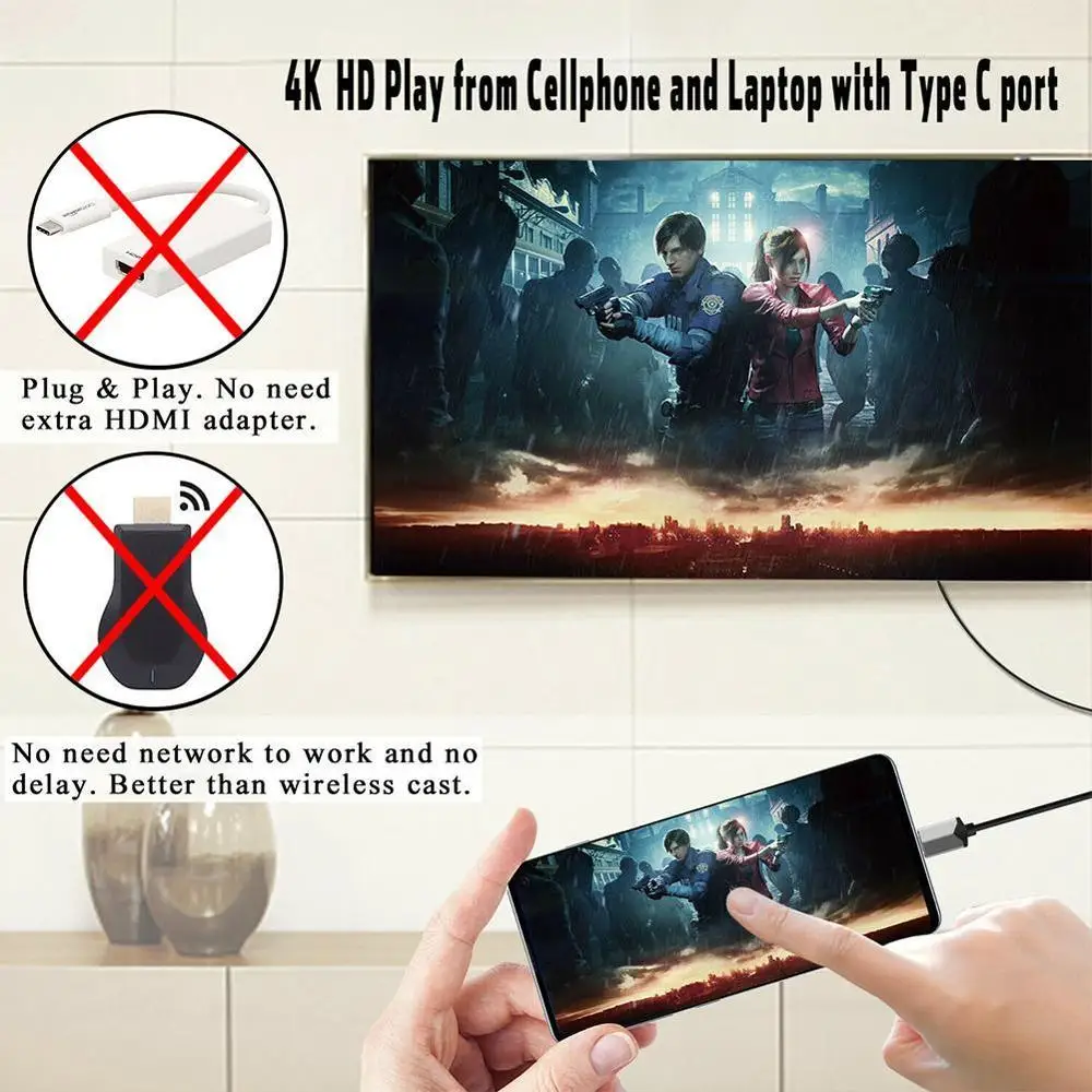 MHL Тип usb C к HDMI 1080P HD ТВ кабель адаптер для телефонов на базе Android с Bluetooth для samsung аудио-видео кабель провод