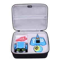 LTGEM EVA черный Водонепроницаемый Переносной жесткий футляр для мибро действительно красные роботы интерактивный пульт дистанционного управления робот