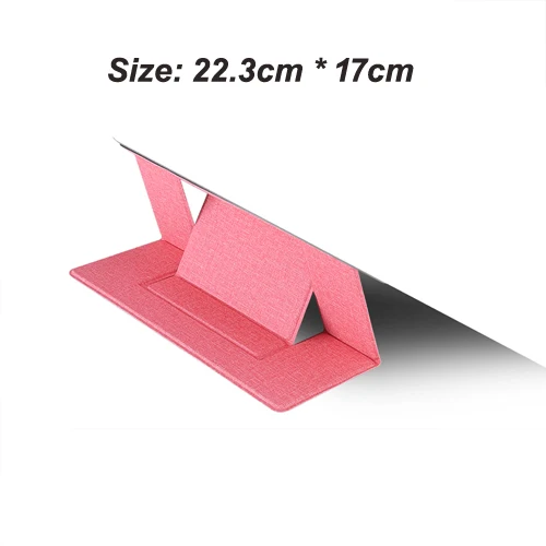 Pink Подставка для ноутбука Невидимый легкий ноутбук ультрабук Mof подставка совместима с MacBook Air Pro для ipad 12,9 - Color: Pink