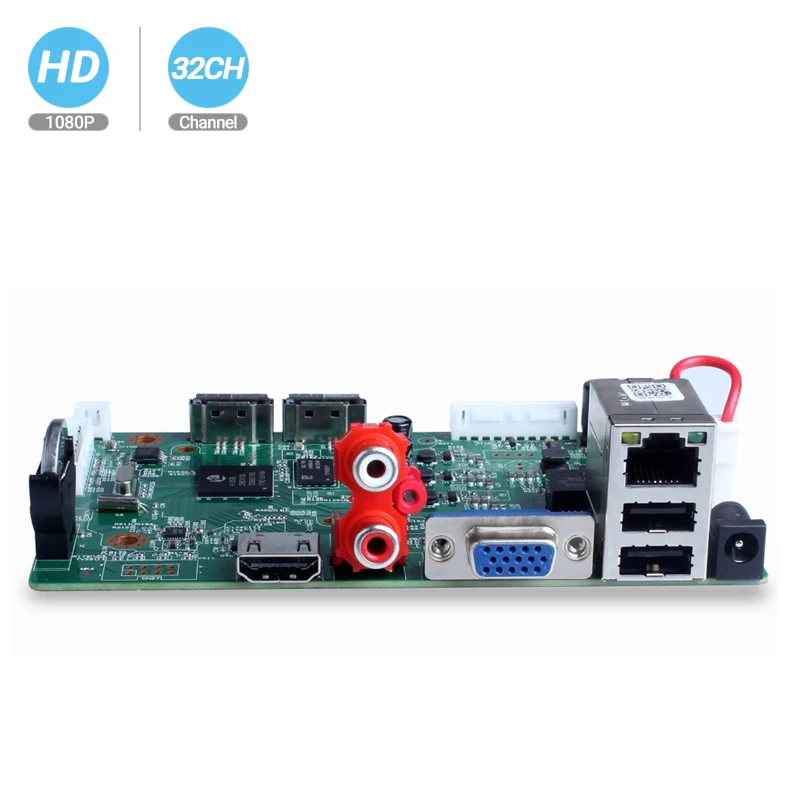 BESDER 32CH 1080P/25CH 5MP CCTV NVR плата HI3536C 2 SATA порта ONVIF безопасности видео рекордер Видео