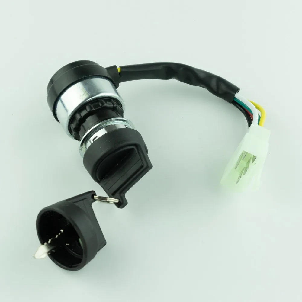 5 Pin ключ зажигания переключатель подходит для 50cc 110cc 150cc 200cc 250cc 300cc 400cc бензиновый картинг UTV багги картинг 4 колеса велосипеда запчасти