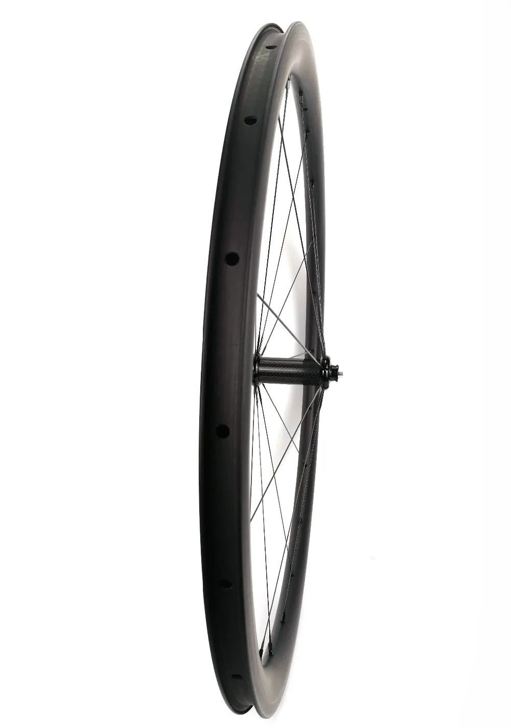 700C super light carbon Front wheels 38mm depth 25mm width clincher/Tubular Road bike carbon front wheelset UD matte finish
