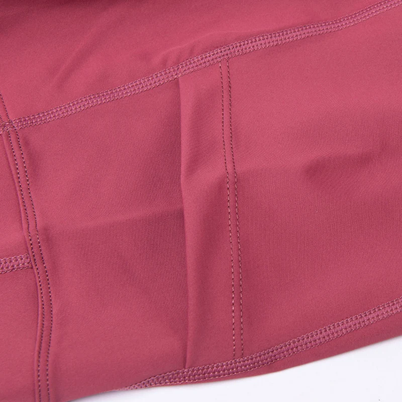 Quick Dry High Waist Running Shorts with Pocket Women Compression Yoga Tights Gym Fitness Short Pants Workout Leggings Custom