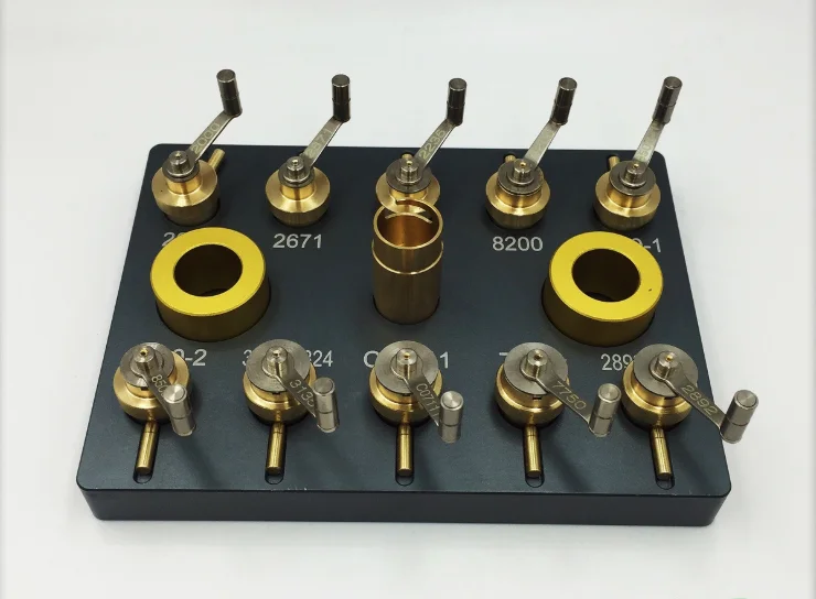 Set of 10 PCs Vintage Mainspring Winder for Watch Repair China Made