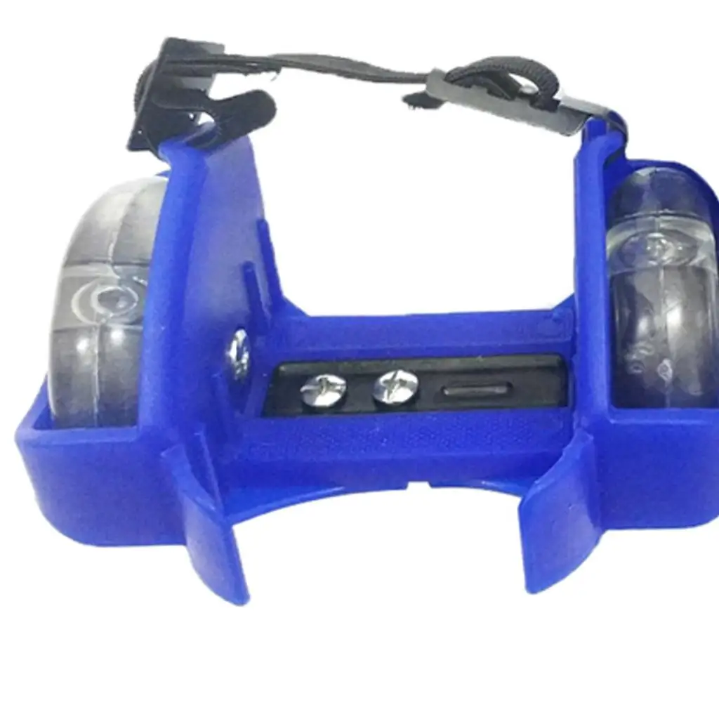 Light Up Flash Heel Wheel Roller Skates LED Kids Child Rollerskate Training Shoe Strap on Child Street Skating Roller Adjustable