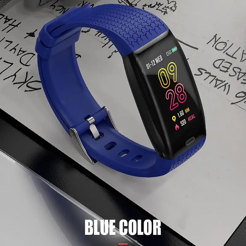 S2 Bluetooth фитнес-трекер монитор сердечного ритма Водонепроницаемый умный браслет
