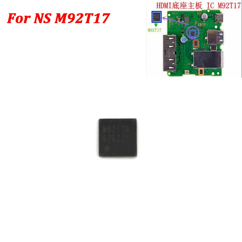 Замена чипа IC M92T36 1 шт. 5 контроль зарядки материнской платы микросхема для
