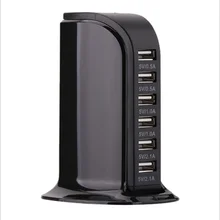 5USb зарядное устройство 5USb настольное парусное зарядное устройство 5V4A многофункциональное зарядное устройство для мобильного телефона