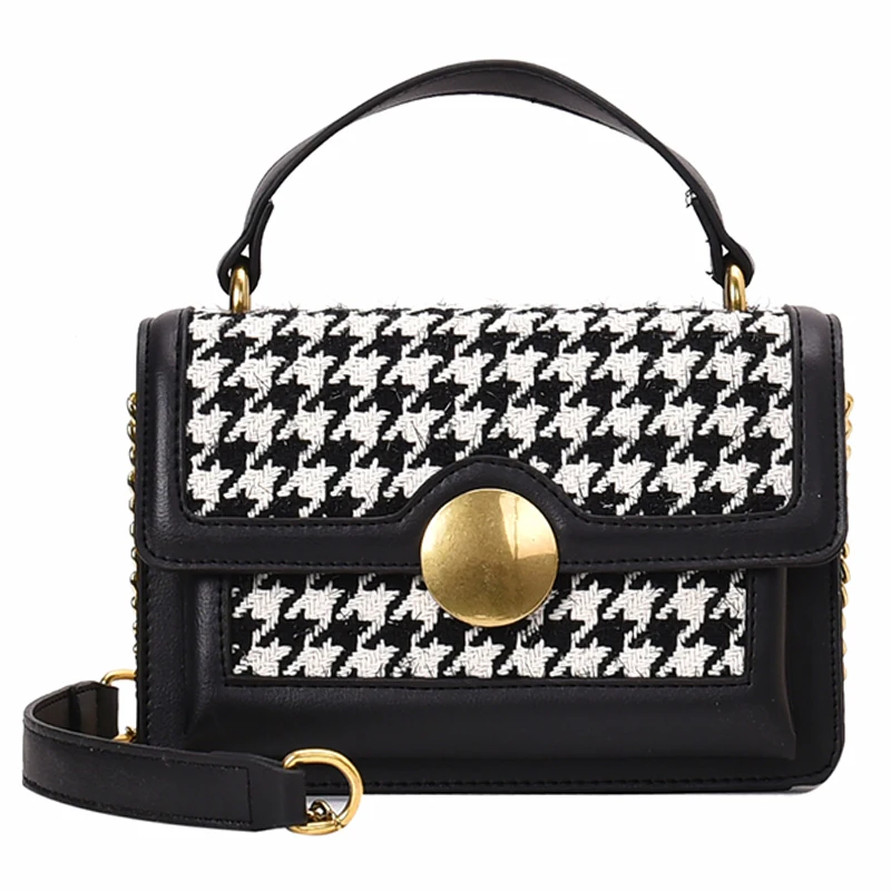 

iVog New Arrival Everyday Ladies Small Shoulder Messenger Handbag Geometric vuiton Chain Hand Bags for Women 2019