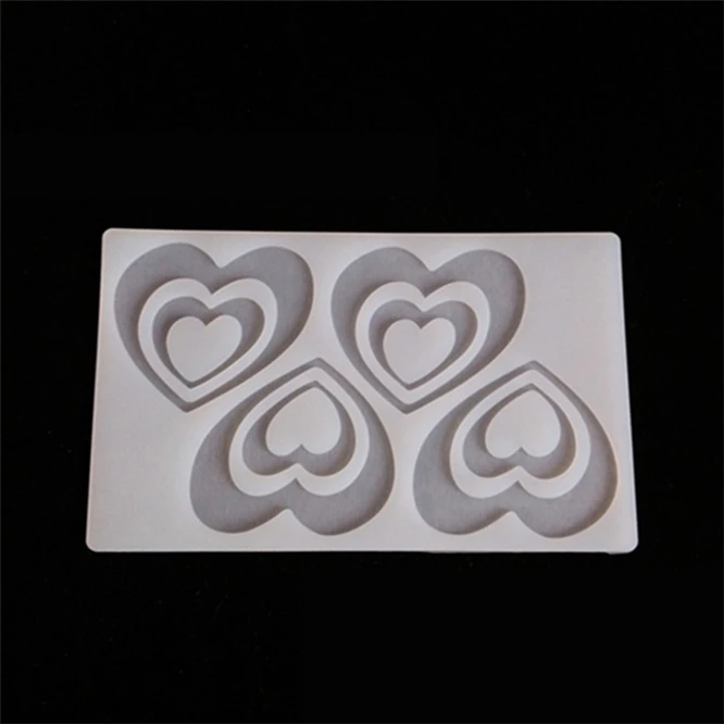 

100pcs Heart Shape Silicone Mold Cake Decorating Tools Cupcake Silicone Mold Chocolate Mould Decor Muffin Pan Baking Stencil