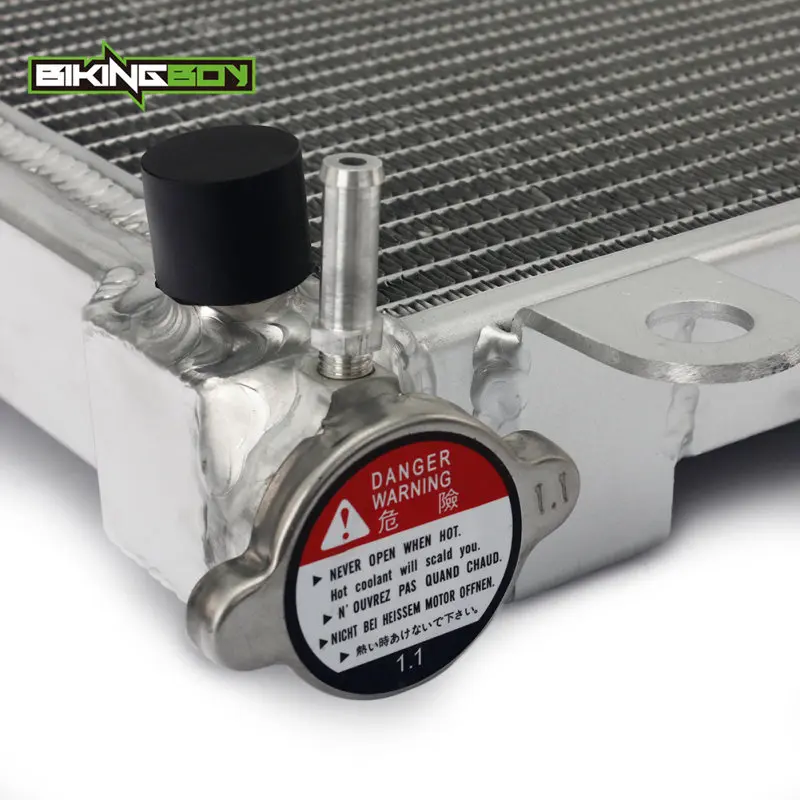 BIKINGBOY двигатель для квадроцикла радиатор охлаждения для Can-am DS 650X04-07 05 06 DS 650 Baja 02 03 04 кулер для воды 34 мм сплав ядро полированный