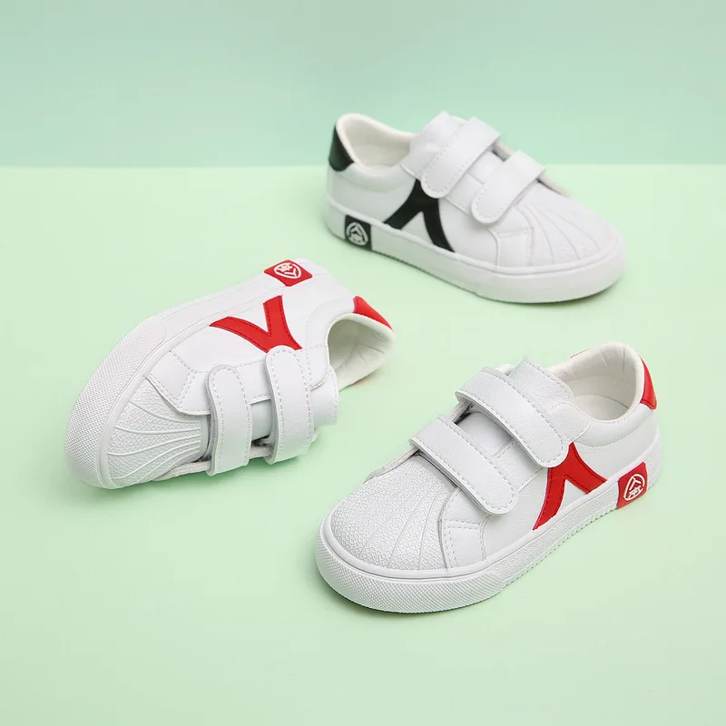 

25-37 61132 + 51132 Renben CHILDREN'S Shoes 2019 Spring New Style Shell Head Velcro Shoes Fashion