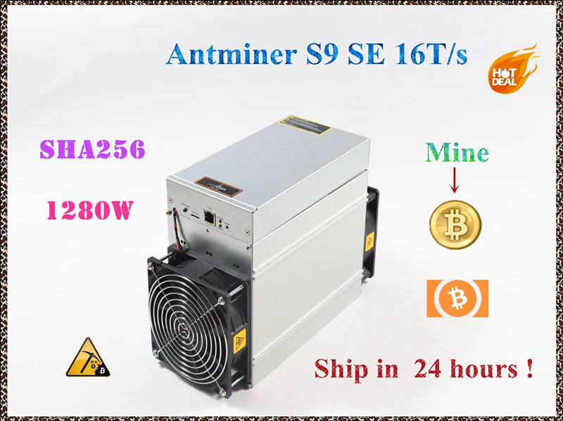 US $349.00 used AntMiner S9 SE 16THS NO PSU BCH BTC Miner Better Than S9 135t 14t S9j 145t S9k S11 S15 S17 T15 T17 WhatsMiner M3