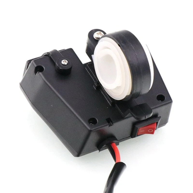 EAFC мотоциклетное двойное USB зарядное устройство 12 В 3.1A Moto 2.1A+ 1A 12 В до 5 В 15 Вт USB зарядное устройство с вольтметр светодиодный дисплей розетки