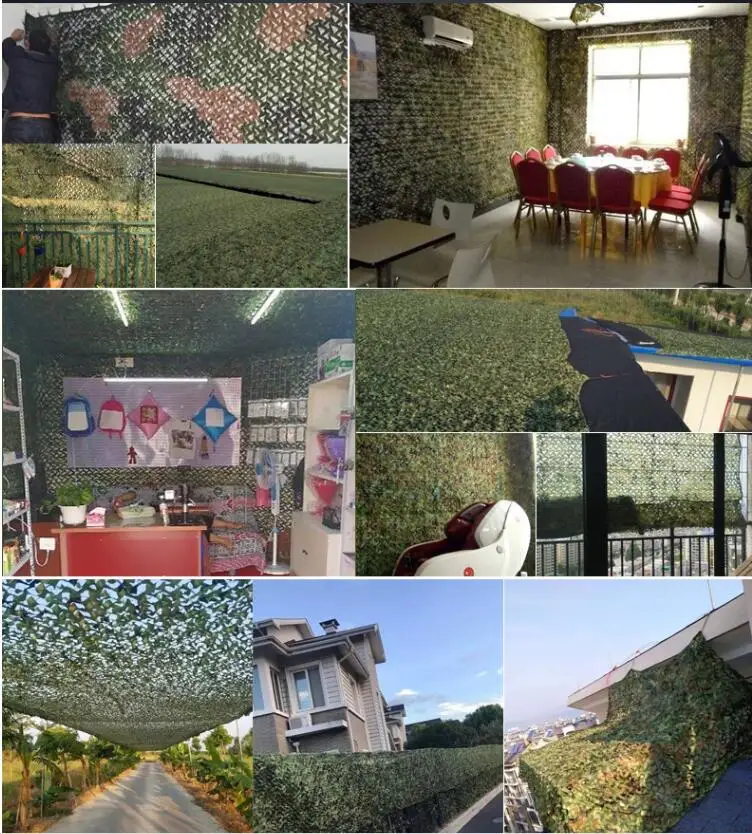 위장 사냥 그물 카모 그물, 정원 장식, 텐트 차양 메쉬, 자동차 차양, 캠핑 태양 쉼터 전망대