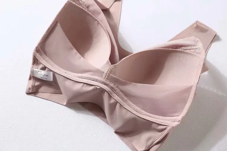 Vest Bra Women Sexy Lingerie Backless Bralette Push Up Bra Crop Wireless Seamless Padded Bras