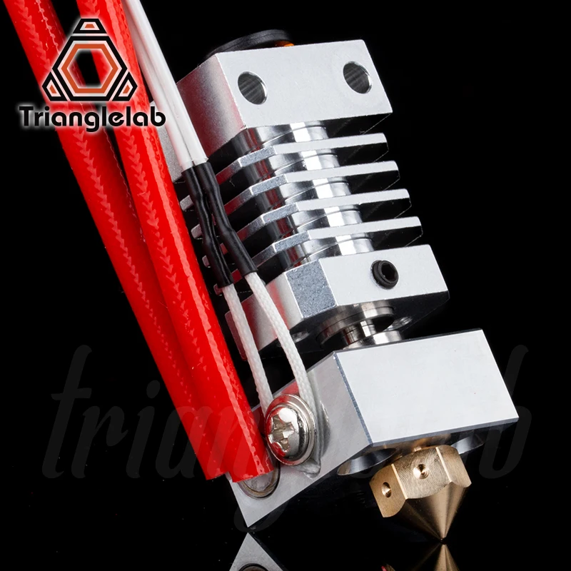 Алюминиевый прецизионный радиатор Trianglelab Swiss CR10 hotend с титановым разрывом 3D печать