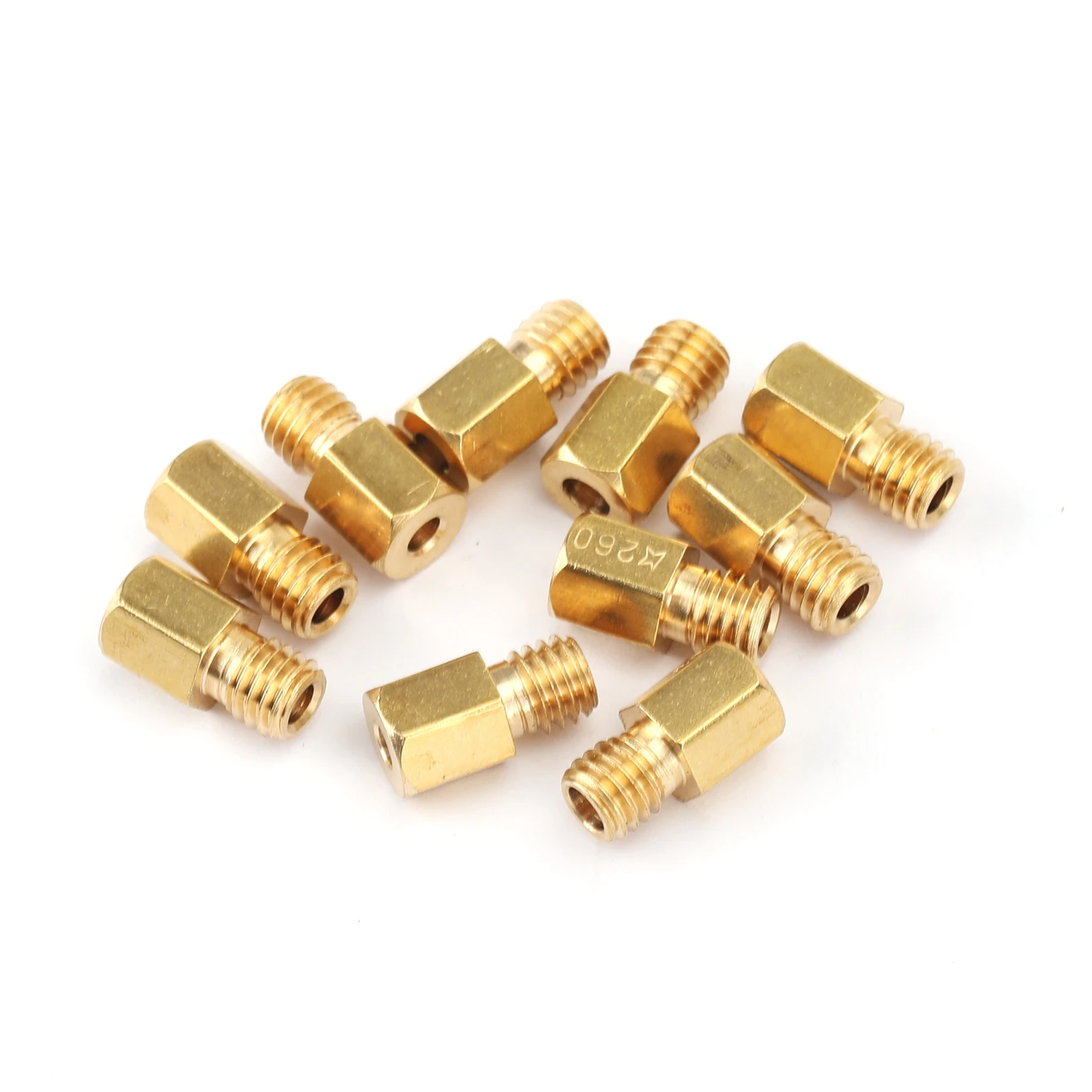 Areyourshop для MIKUNI VM/ТМ/TMX карбюратор 200-290 220 250 4/042 10 шт. шестигранный Тип основной струи Алюминий мотоцикл Запчасти