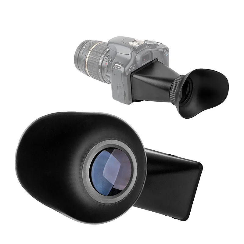 Для Canon 600D Rebel T3i 60D DSLR ЖК дисплей монитор видоискатель 2.8X лупы Eyecup удлинитель для