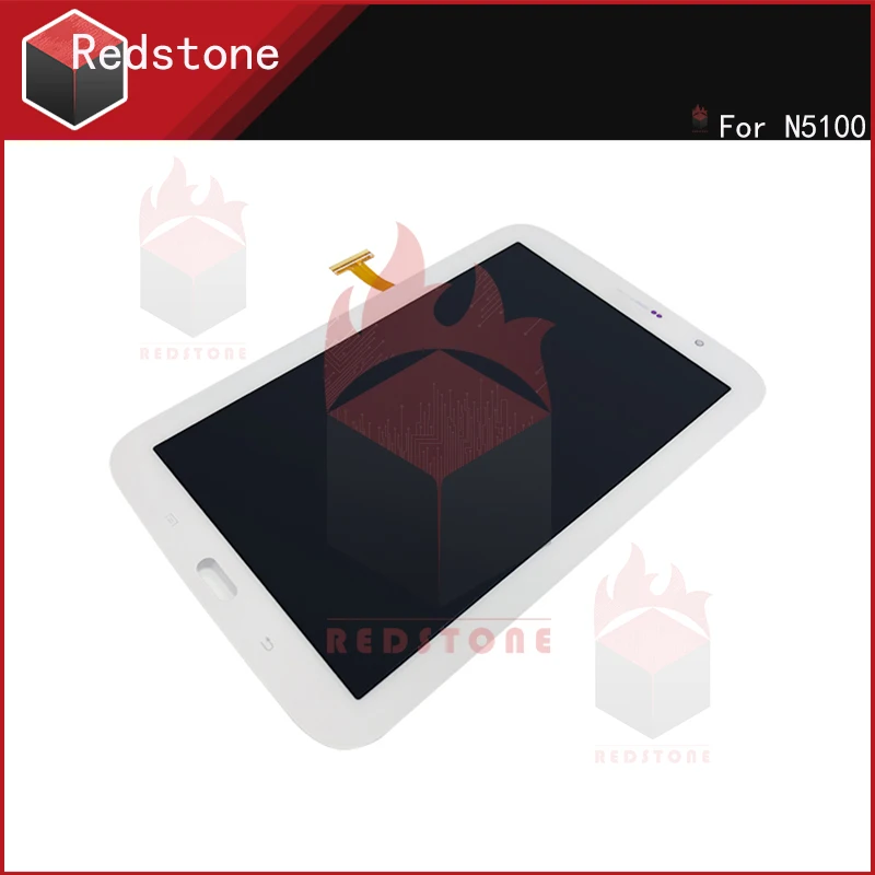 Redstone Полный Whire черный для samsung Galaxy Note 8 GT-N5100 N5110 сенсорный экран дигитайзер панель Стекло+ ЖК-дисплей панель